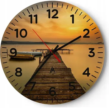 Hodiny Nástěnné hodiny ARTTOR hnědé 30 cm