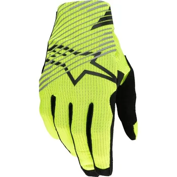 Moto rukavice Motokrosové rukavice RADAR PRO, ALPINESTARS (žlutá fluo) 2025