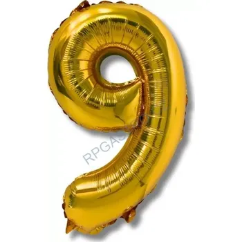 Balónek Balónek CONCORDE fóliový 40cm, č.9, zlatá (A299)