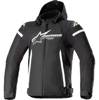 Moto bunda Moto bunda ZACA WATERPROOF, ALPINESTARS (černá/bílá) 2025
