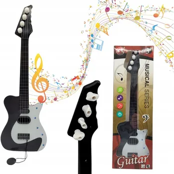 Hračka pro nejmenší KYTARA pro děti - strunová HRAČKA