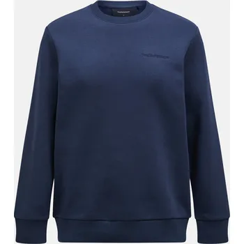 Pánská mikina MIKINA PEAK PERFORMANCE M ORIGINAL SMALL LOGO CREW BLUE SHADOW