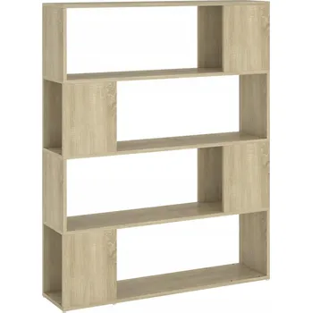 Knihovna Regál na knihy dub sonoma 100x24x124 cm