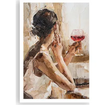 Obraz Plakát na zeď bez rámu 70x100 žena obraz plakáty do obývacího pokoje ložnice