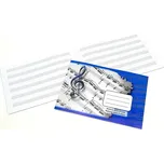 Notový sešit - 8 listů