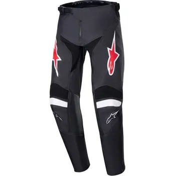 Moto kalhoty Motokrosové kalhoty RACER LUCENT, ALPINESTARS, dětské (černá/bílá/červená) 2024