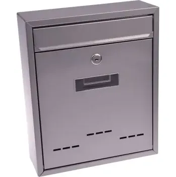 Poštovní schránka Poštovní schránka Radim 26x31x9cm malá - světle šedá