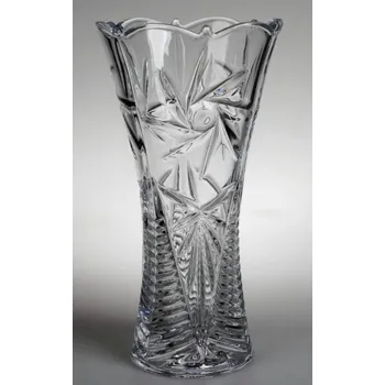 Váza váza 25cm PINWHEEL-NOVA,sklo