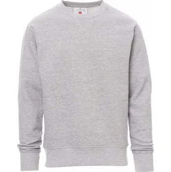 Pánská mikina Payperwear Mikina Orlando s v-prošíváním pod krkem v melírové variantě Barva: šedá melange, Velikost: XL