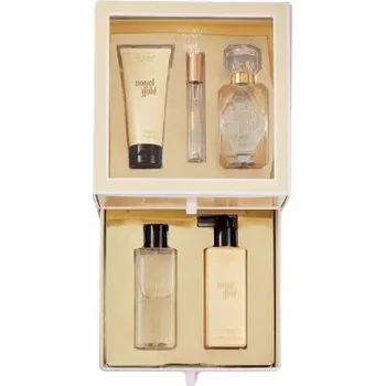 Kosmetická sada Victoria's Secret Angel Gold Luxusní dárková sada dámské kosmetiky a parfému
