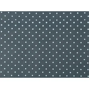 Organza s puntíky Varianta: 4 (6) modrá světlá, Balení: 1 m