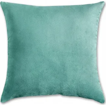 Povlečení DEKORAČNÍ POVLEČENÍ NA POLŠTÁŘ AQUA GREEN 40X40 CM VELUR