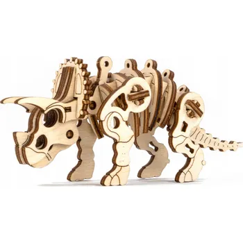 Puzzle Puzzle Wooden City Super Fast Triceratops 13x5,6x3,9 cm