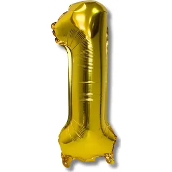 Balónek Balónek CONCORDE fóliový 40cm, č.1, zlatá (A291)