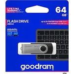 64GB Goodram UTS3, USB flash disk 3.0, černá
