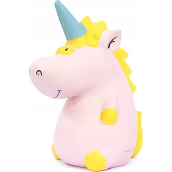 plyšák MAČKACÍ HRAČKA SQUISHY Jednorožec Růžový Bílý 16 cm