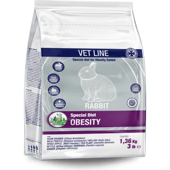 Krmivo pro hlodavce CUNIPIC VetLine Rabbit Obesity 1,36 kg