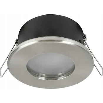 Stropní svítidlo zapuštěné LEDLUX 5 W GU10 4 cm stříbrné