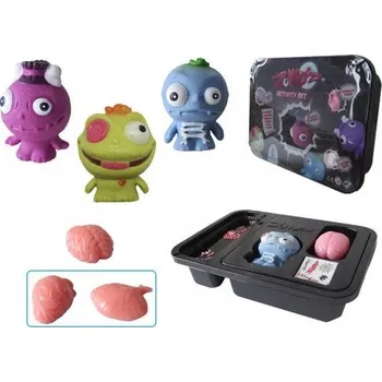 Figurka ZOMBEEZZ SADA V KRABICI ZOMBIE ZOMBÍK MOZEK SRDCE