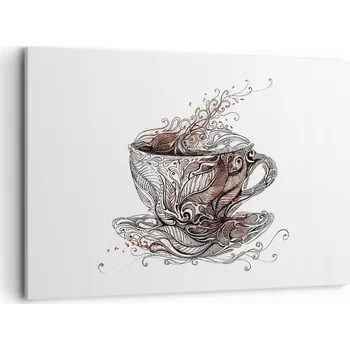 Obraz Velký obraz do obýváku 120x80 abstrakce moderní na plátně