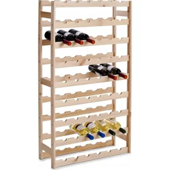 Stojan na víno Dřevěný stojan na víno Zeller 13165 pro 54 lahví