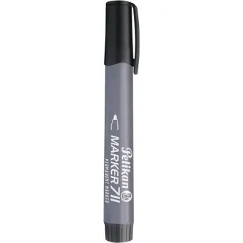 PERMANENTNÍ POPISOVAČ ČERNÝ PELIKAN 711 KULATÝ HROT