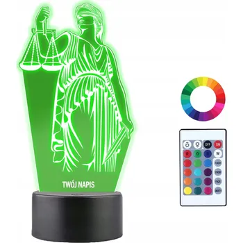 Lampička Plexido vícebarevná Noční lampa