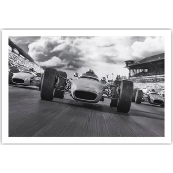 Obraz Obraz plakát do obýváku ložnice 91x61 Formule 1 foto na zeď bez rámu