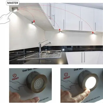 LED panel Svítidlo pod linku 2 W 12V DC 0,065 m, barva studená bílá