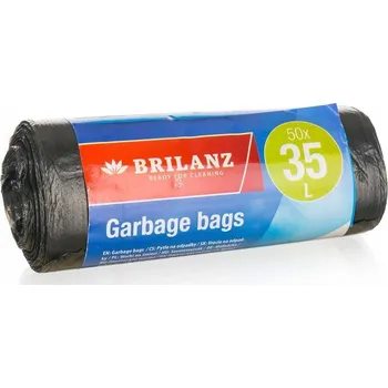 Pytle na odpadky Univerzální pytle na odpad Brilanz, 35 l, 50 ks