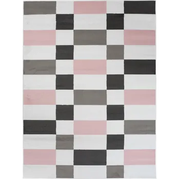 Koberec KOBEREC PINKY 180x250 MODERNÍ MÓDNÍ PASTELOVÝ 58w