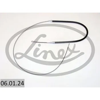 Lanko parkovací brzdy Tažné lanko, parkovací brzda LINEX 06.01.24
