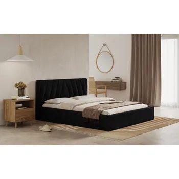 Postel Postel ORLI 180x200 černá s úložným prostorem