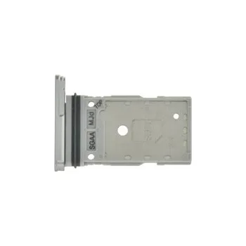 Náhradní díl pro mobilní telefon Samsung Galaxy S23 FE (S711) SIM tray stříbrný, držák, šuplík