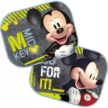 Stínítko do auta SLUNEČNÍ CLONY NA OKNA DO AUTA MICKEY MOUSE
