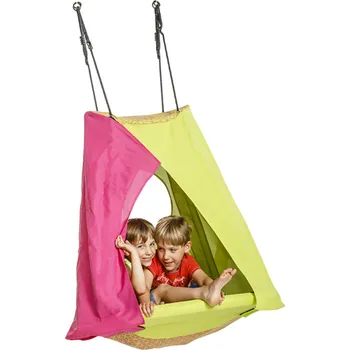 Doplněk pro dětské hřiště KBT Houpačka hnízdo látková Weoh růžová