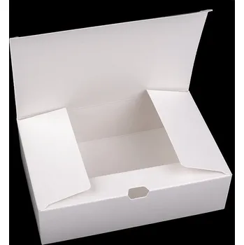 Dárková krabička Papírová krabička Varianta: 1 (12 x 18 cm) bílá, Balení: 50 ks