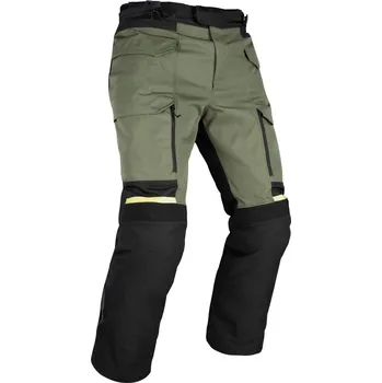 Moto kalhoty kalhoty ROCKLAND DRY2DRY™, OXFORD ADVANCED (zelené khaki/černé/žluté fluo)