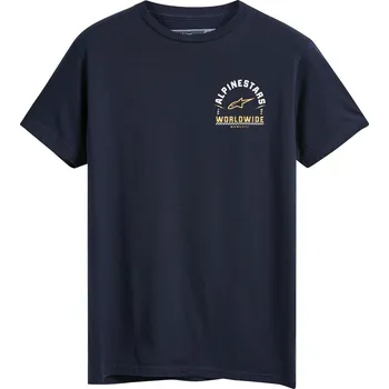 Pánské tričko triko WEELEE TEE, ALPINESTARS (modrá)