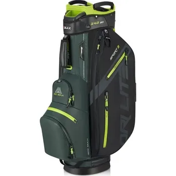 Golf Big Max Dri Lite Sport 3 Forest Green/Black/Lime Cart Bag