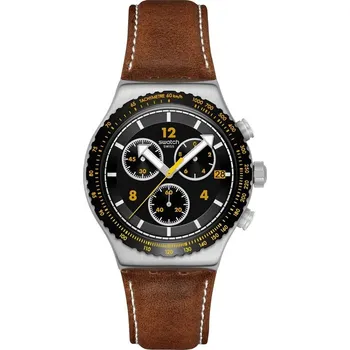 Módní doplněk Hodinky Swatch Irony Canyon Chaser Chronograph YVS530