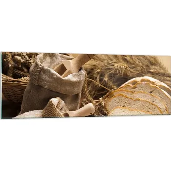 Obraz Obraz na skle do obýváku ložnice 90x30 gastronomie obrazy na zeď sklo