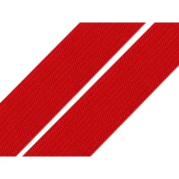 Výtvárné potřeby Pruženka tkaná šíře 20 mm Varianta: 5 červená, Balení: 1 m