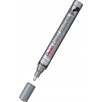 Olejový popisovač Pentel MMP10-Z Kulatý Stříbrný