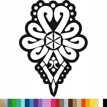 Obraz Samolepka na stěnu PARZENICA GÓRALSKA FOLK 94x133