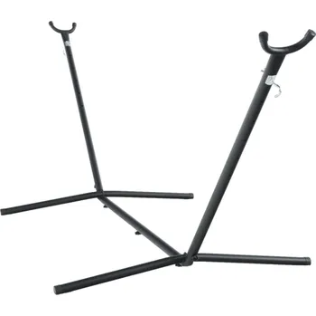 Zahradní houpačka Stojan na houpací síť OTAN NEW TYP 3 ocel, černý lak