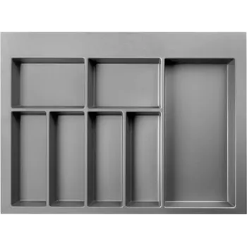 Příborník do zásuvky GTV Příborníková vložka do zásuvky 700 Axispace, antracitová