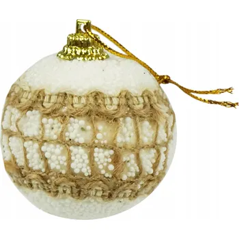 Vánoční dekorace Zdobená Vánoční Koule , Sady vánoční koule 5 cm 6 ks