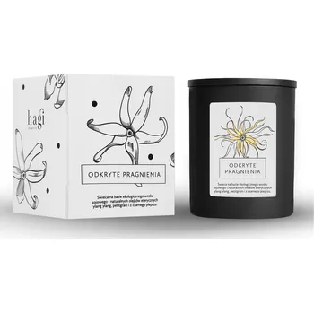 Svíčka Sójová vonná svíčka Odkryté Pragnienia Hagi 1 ks