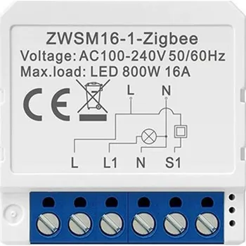 Centrální jednotka pro chytrou domácnost Smart Switch Module AVATTO ZWSM16-W1 ZigBee Tuya
